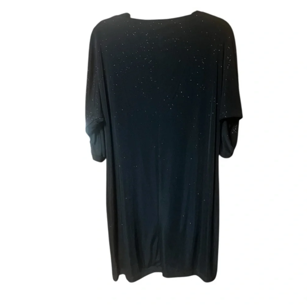 Ronni Nicole black fabric
